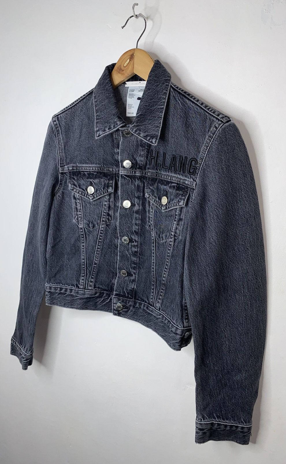 Helmut Lang Helmut Lang Grey Denim Jacket Size XS / US 0-2 / IT 36-38 - 3 Thumbnail