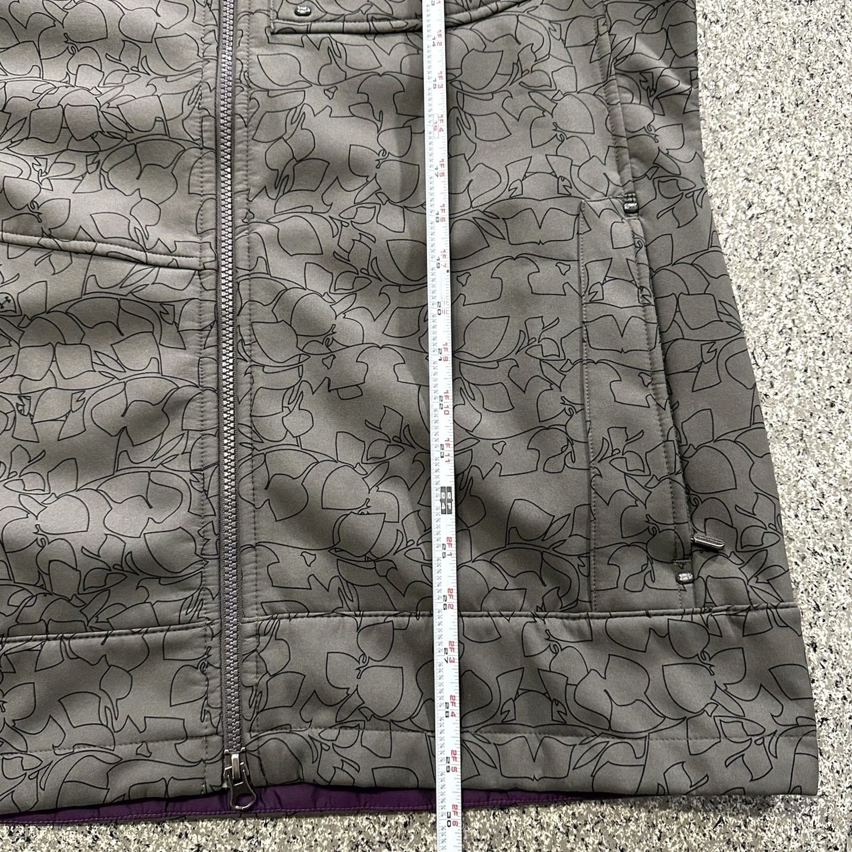 Under Armour Under Armour Jacket Womens L Softshell Hooded Windproof Pockets Full Zip Gray L Size L / US 10 / IT 46 - 7 Thumbnail