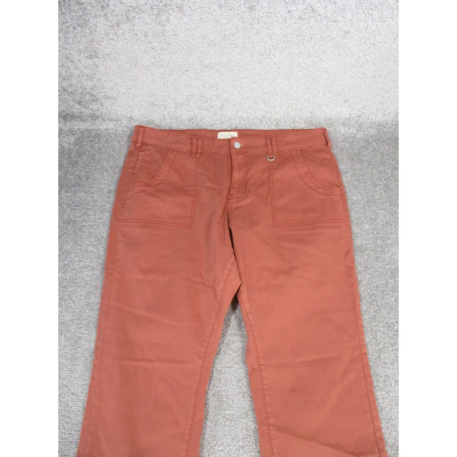 Vintage VINTAGE Pilcro Pants Womens Regular Size 33 Red Cotton Twill Slim Fit Chino Tapered Womens Size 24" / US 00 / IT 34 - 2 Thumbnail