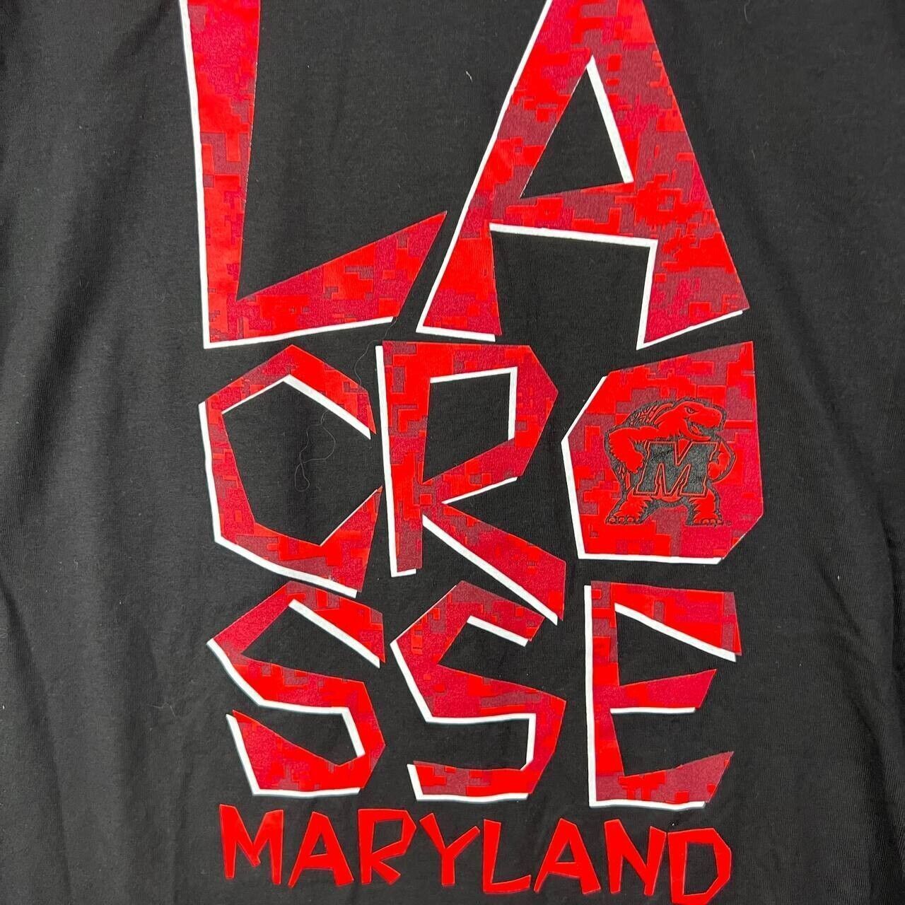 NCAA Lacrosse Maryland NCAA L Genuine Stuff Casual T-Shirt Black Size US L / EU 52-54 / 3 - 2 Thumbnail