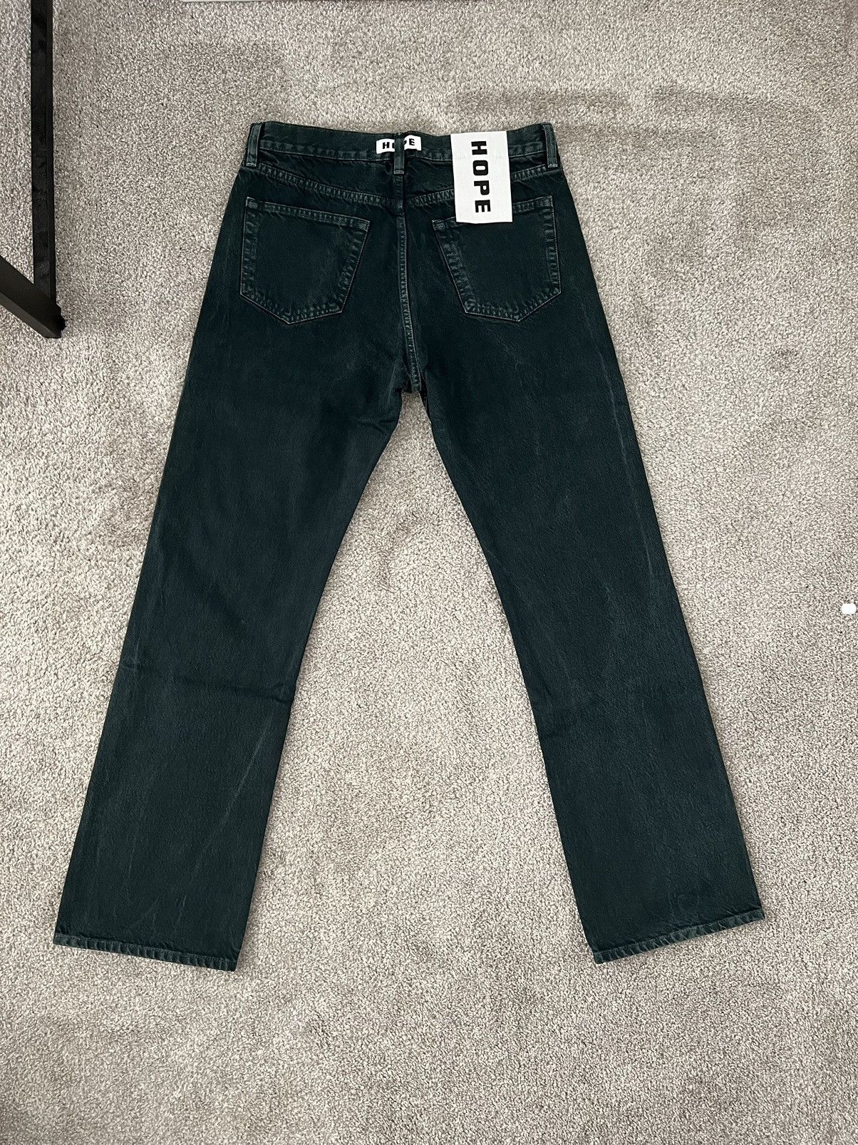 Hope HOPE Rush Jeans in Green Crackle Size US 29 - 3 Thumbnail