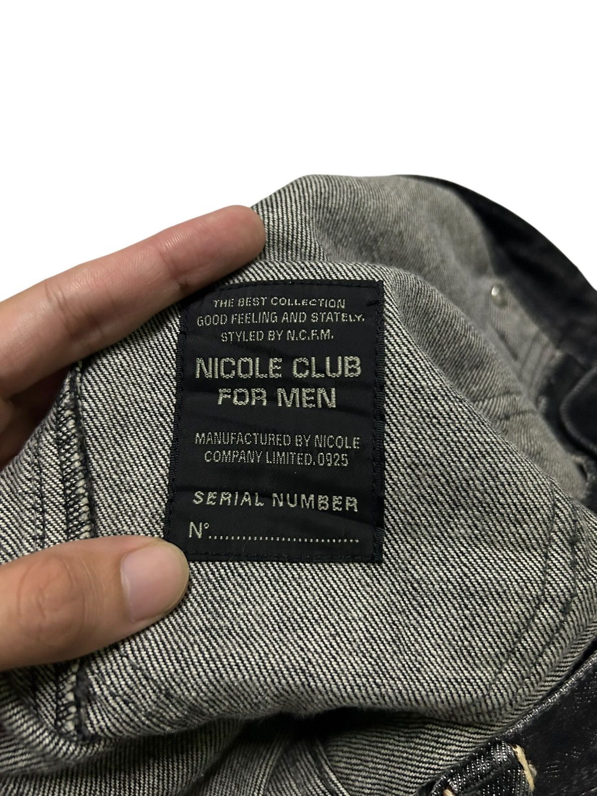 If Six Was Nine × Le Grande Bleu (L.G.B.) × Nicole Club Nicole Club For Men Rare Japanese Punk Style Denim 🎌☠️☠️ Size US 31 - 16 Thumbnail