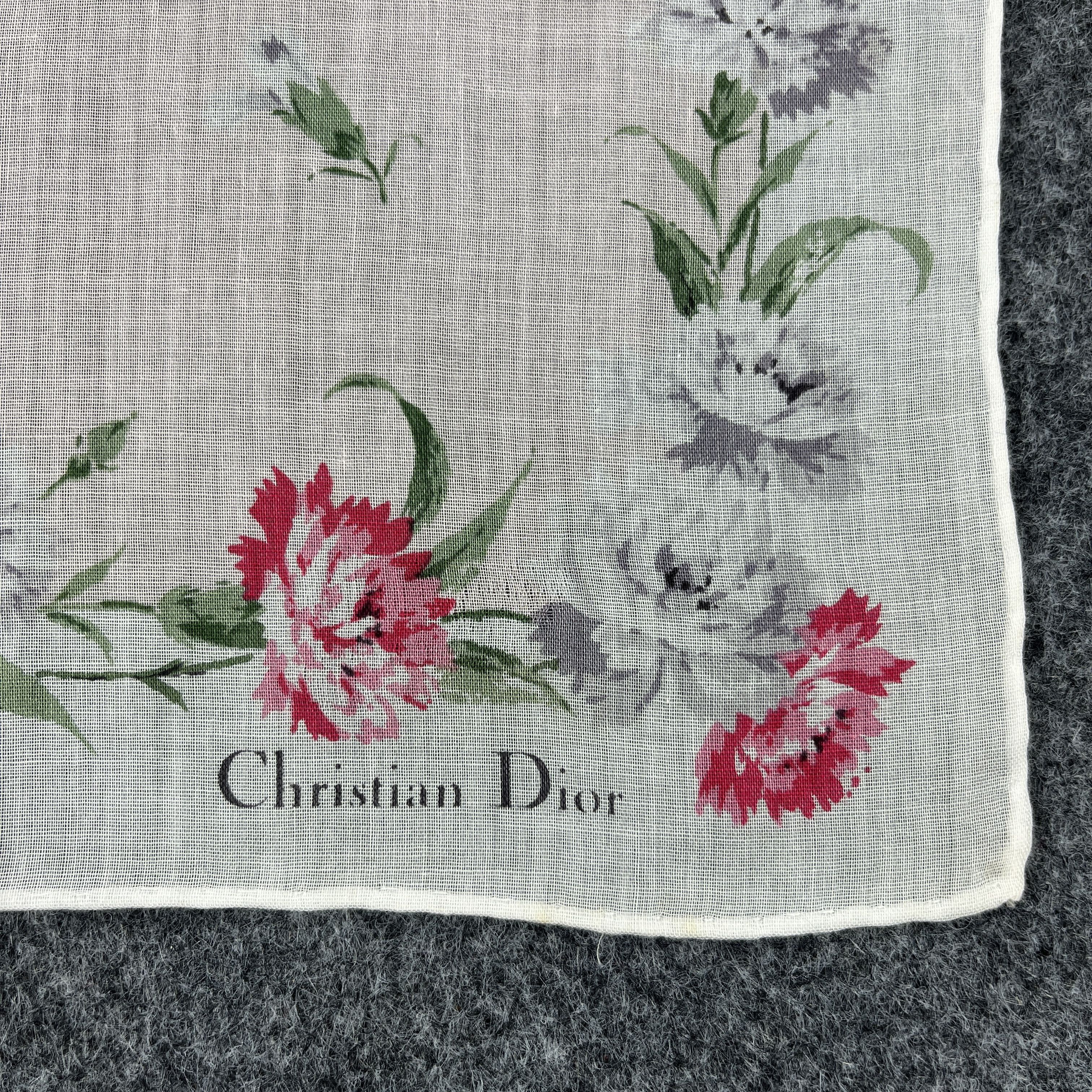 Christian Dior Handkerchief / Bandana / Neckerchief B521