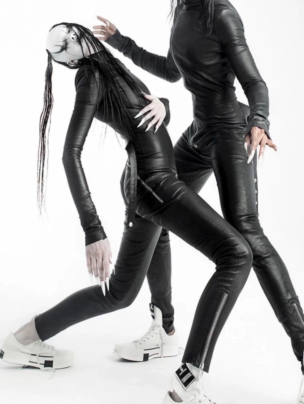 Rick Owens RICK OWENS FW21 Sheepskin jumpsuit 2412-Nextarrow Size XL / US 12-14 / IT 48-50 - 7 Thumbnail