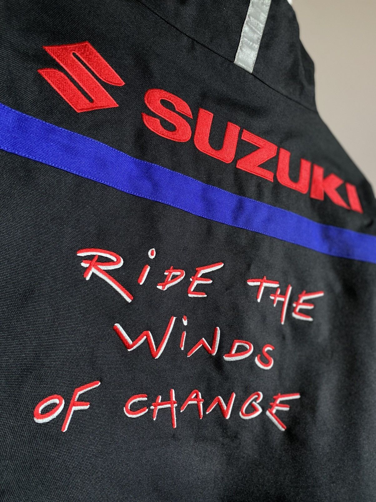 Vintage Vintage Suzuki Racing Jacket Coat Big Logo Size US XL / EU 56 / 4 - 11 Thumbnail