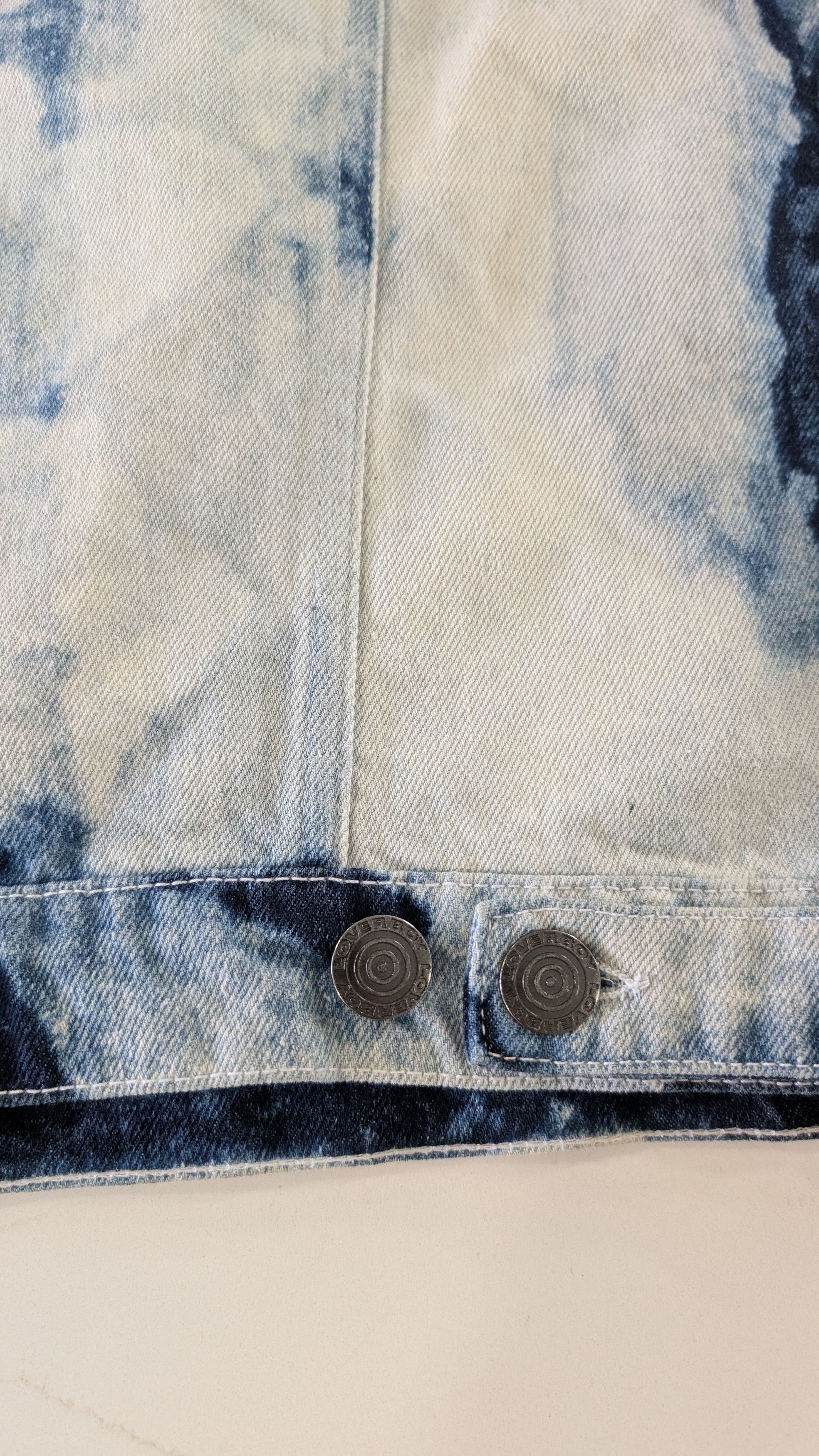 Charles Jeffrey LOVERBOY Charles Jeffrey Loverboy AW24 Bleached Denim Jacket Size US M / EU 48-50 / 2 - 13 Thumbnail