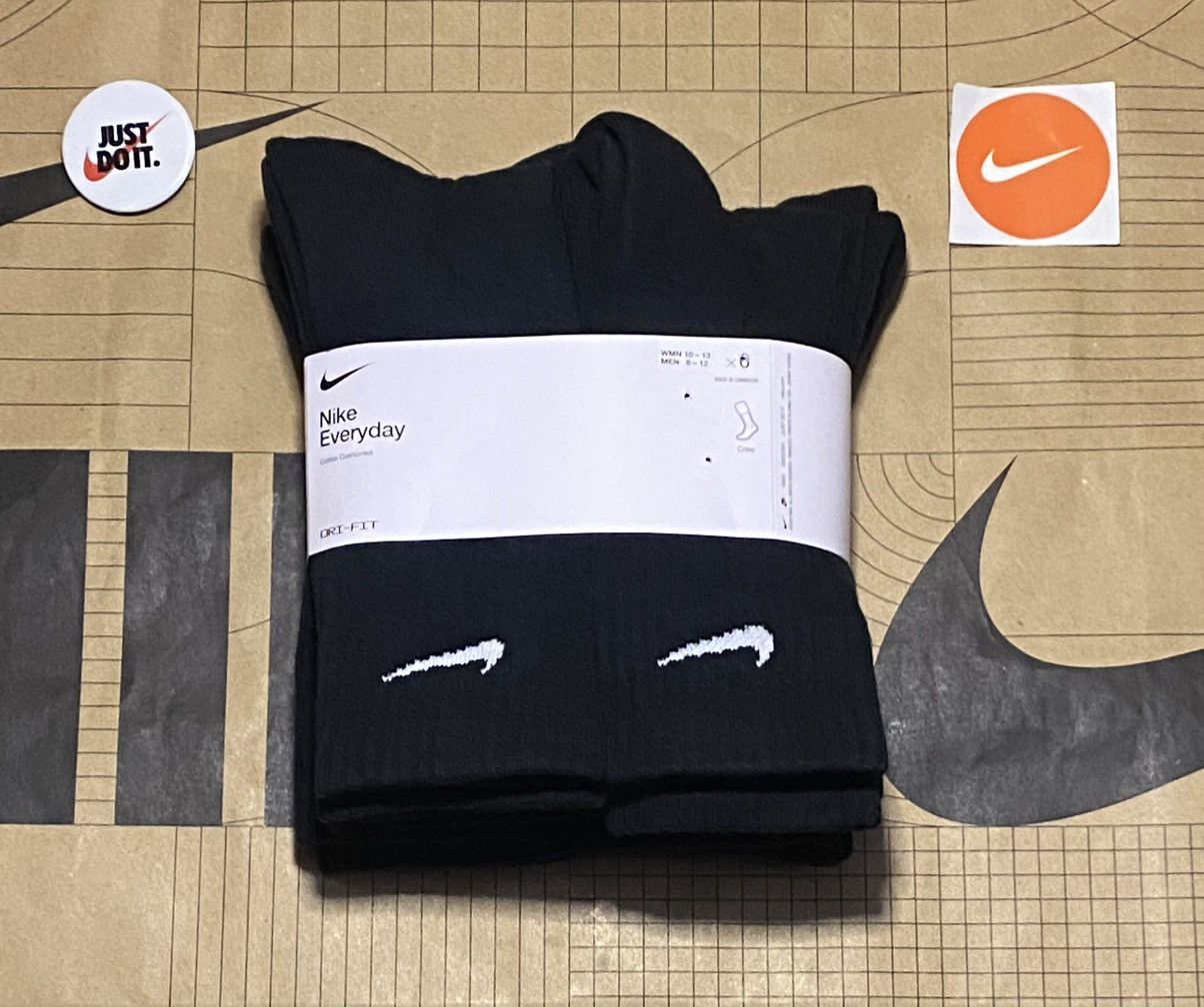 Nike Nike dri-fit everyday crew socks Size ONE SIZE - 9 Thumbnail