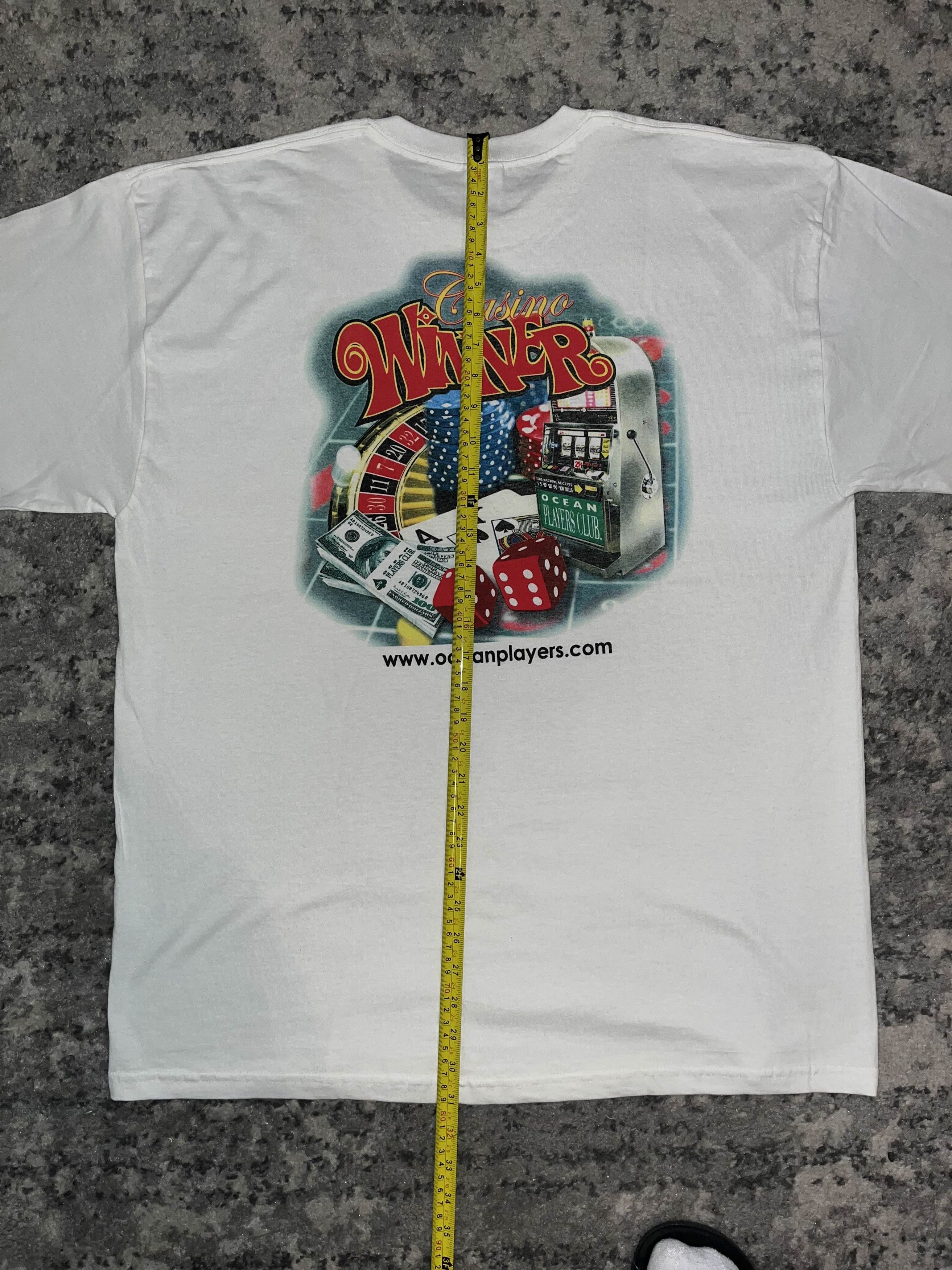 Vintage Vintage Y2K Casino Winner Graphic Shirt Size US XL / EU 56 / 4 - 3 Thumbnail