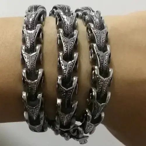 Jewelry 316L stainless steel Dragon Link Bracelet/ Necklace Size ONE SIZE - 3 Thumbnail