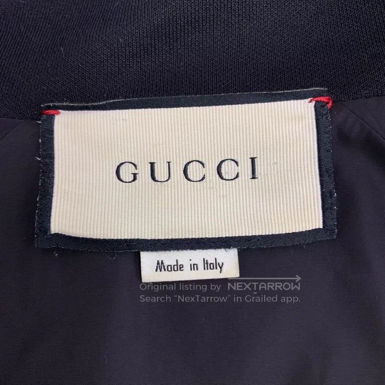 Gucci Gucci Black striped side logo stand-up collar zipper long- Size US M / EU 48-50 / 2 - 5 Thumbnail