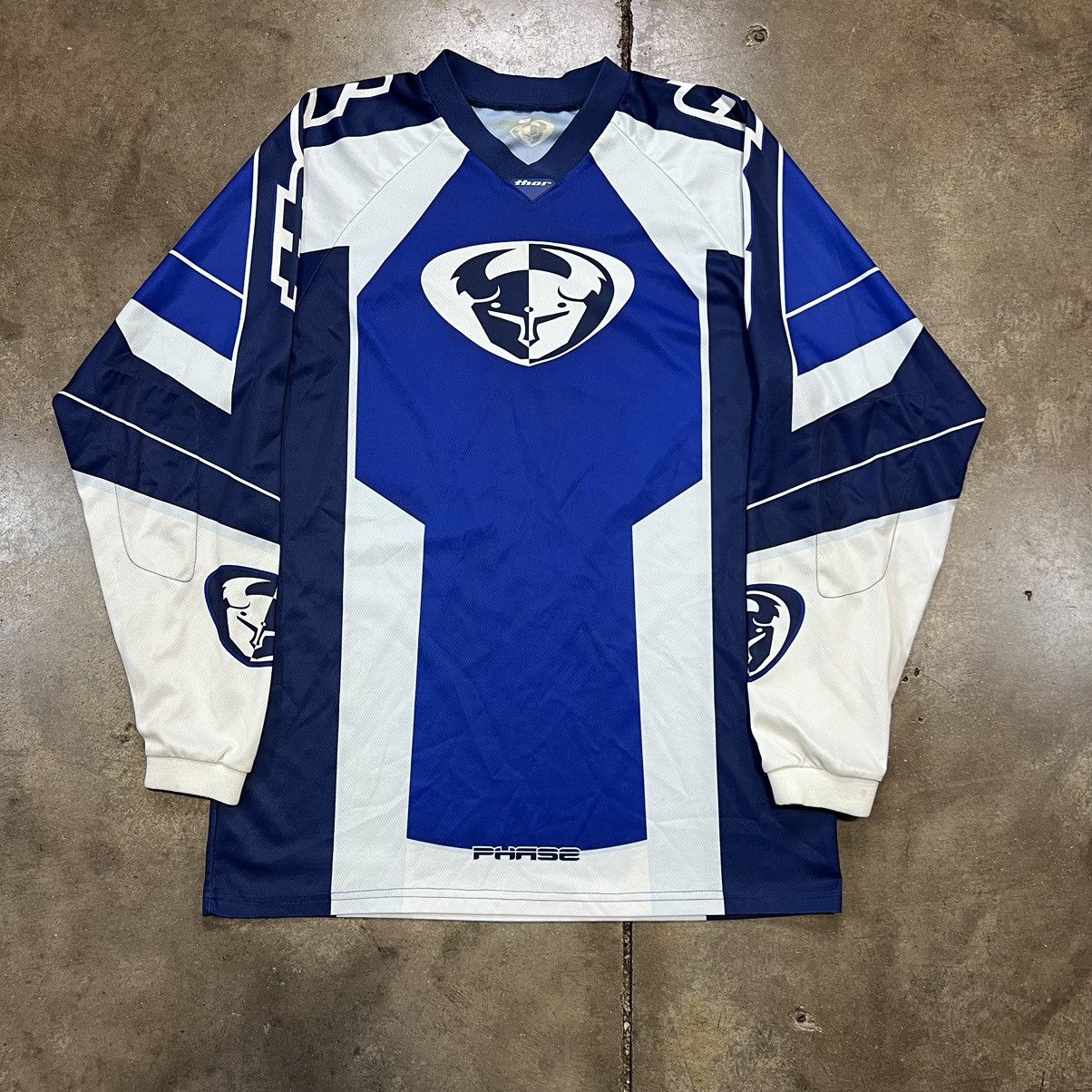 Fox Racing × Vintage Vintage Thor Racing Motocross Dirtbike Jersey Y2K ...
