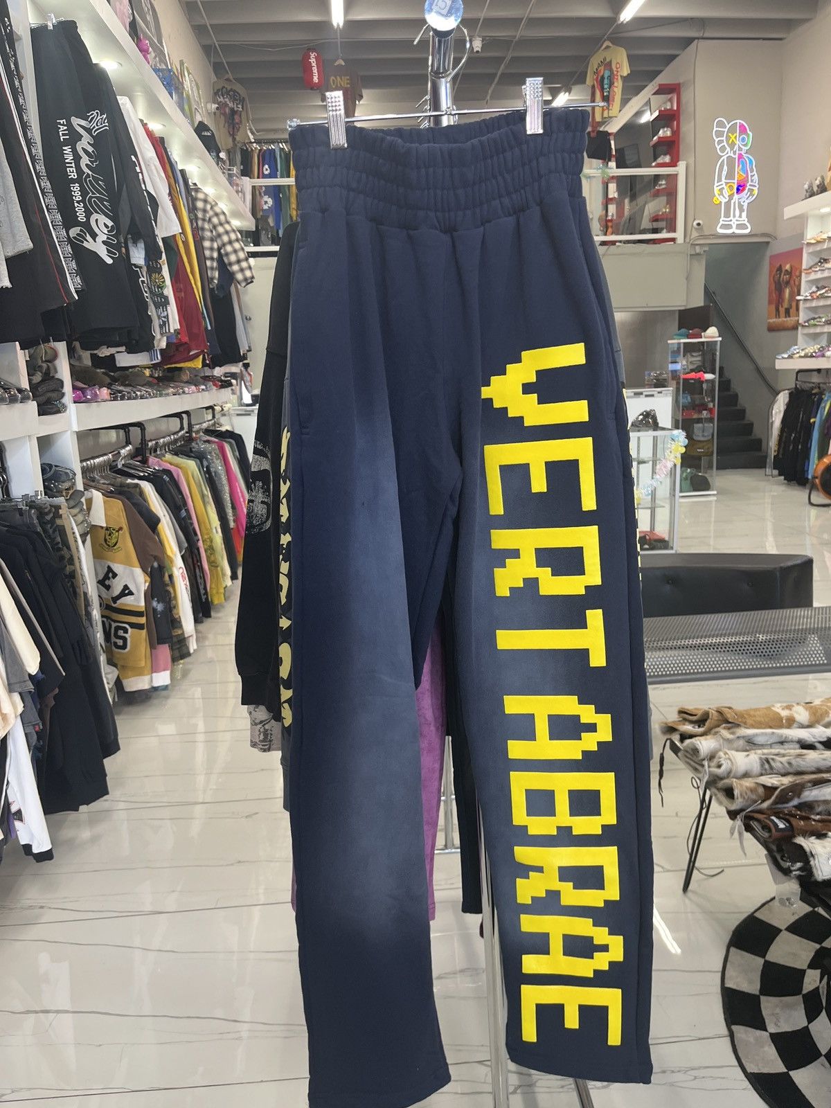 Vertabrae Sweats Navy/Yellow Size US 36 / EU 52 - 2 Thumbnail