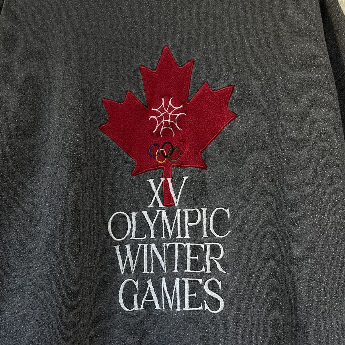 Adidas Adidas 1988 Calgary XV Olympic Winter Games Sweatshirt Rare Size US L / EU 52-54 / 3 - 9 Thumbnail