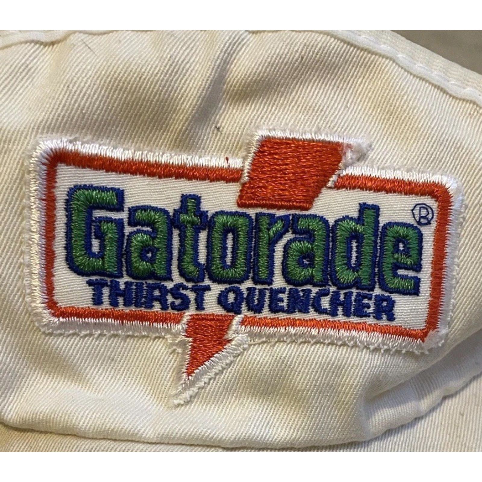 Vintage Vtg 80s Gatorade Thirst Quencher Faded Promo Visor Hat Beach Surf Drink 90s Shirt? Size ONE SIZE - 2 Thumbnail
