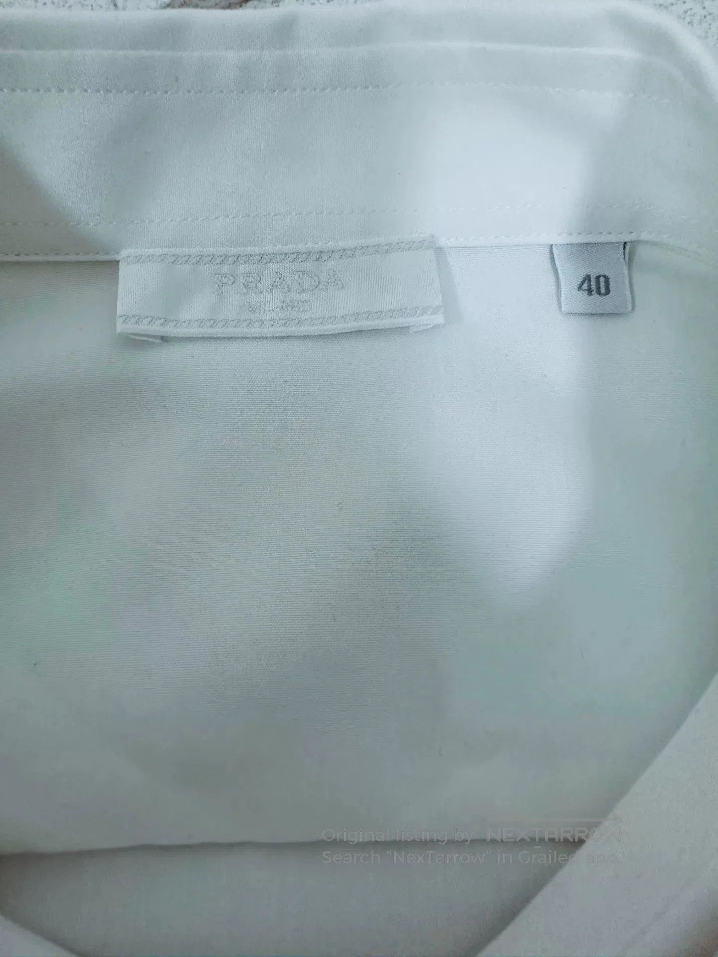 Prada PRADA White Casual Shirt. Size US XXS / EU 40 - 6 Thumbnail