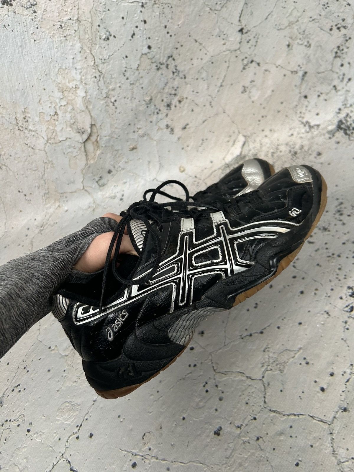 Asics Vintage Asics Gel Rhyno Skin Sneakers Sportswear Hype 90s Size US 10.5 / EU 43-44 - 4 Thumbnail