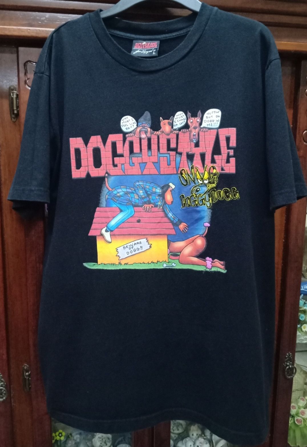 Rap Tees × Snoop Dogg Doggystyle Snoop Doggy Dogg x Shoe Palace T-shirt Size US XL / EU 56 / 4 - 3 Thumbnail