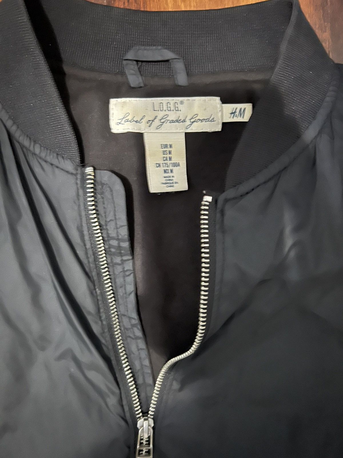 H&M H&M Black Bomber Size US M / EU 48-50 / 2 - 2 Thumbnail