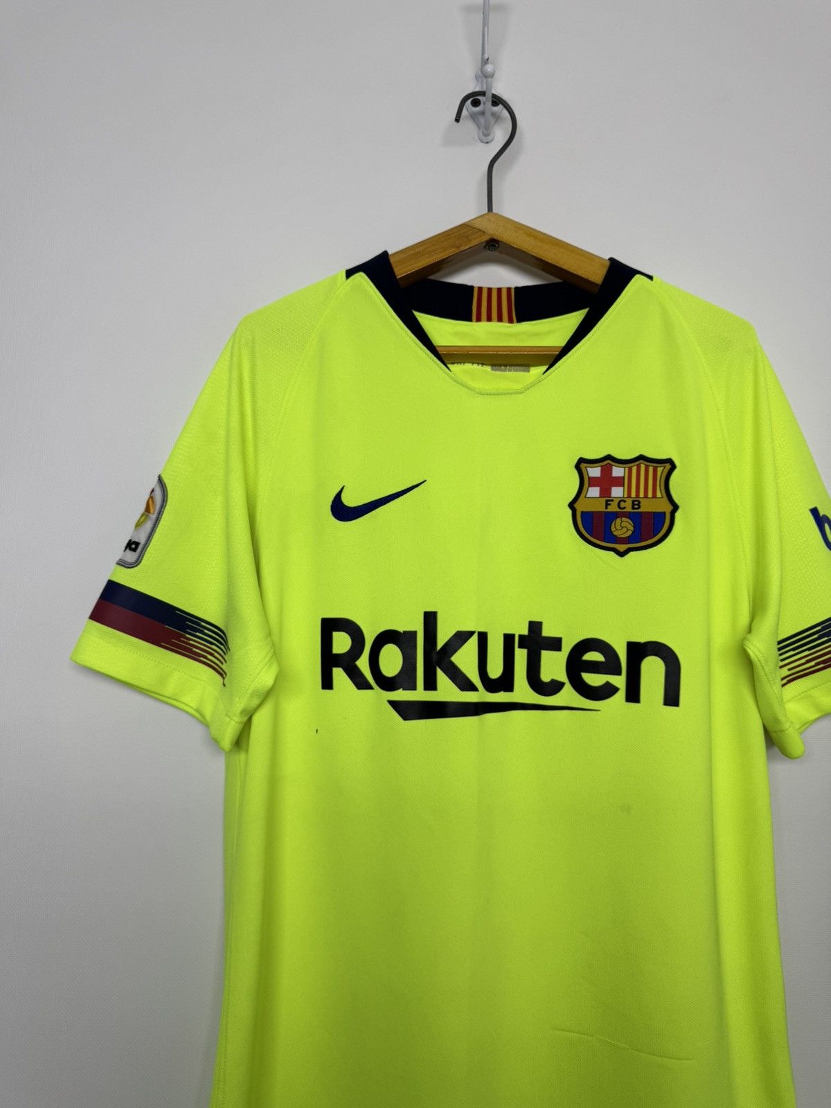 Nike Vintage FC Barcelona 2018/19 Nike Soccer Jersey Blokcore Size US S / EU 44-46 / 1 - 7 Thumbnail