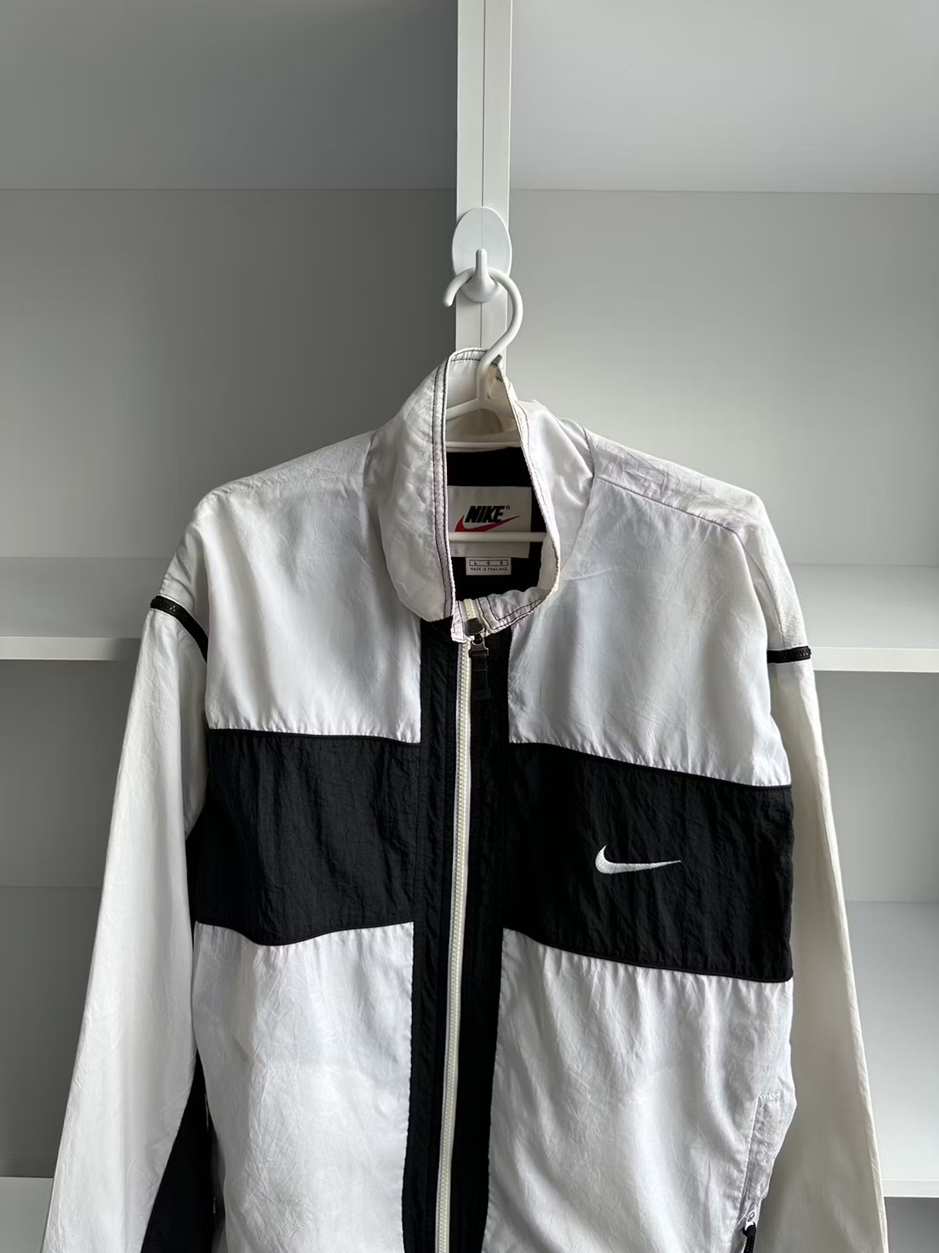 Vintage Nike Big Logo Nylon Transformer Track Jacket Y2K