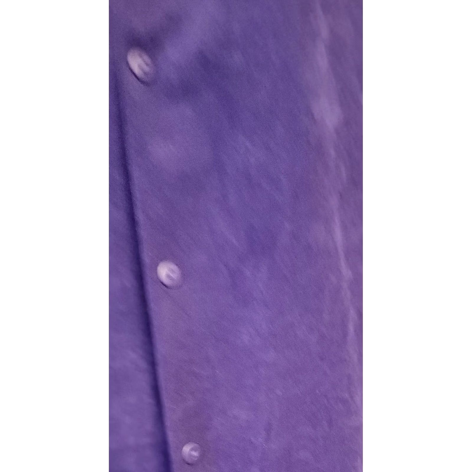 Vintage VINTAGE UNITS Maxi Dress Purple Velvet Button Up Top M L 80s Size M / US 6-8 / IT 42-44 - 3 Thumbnail