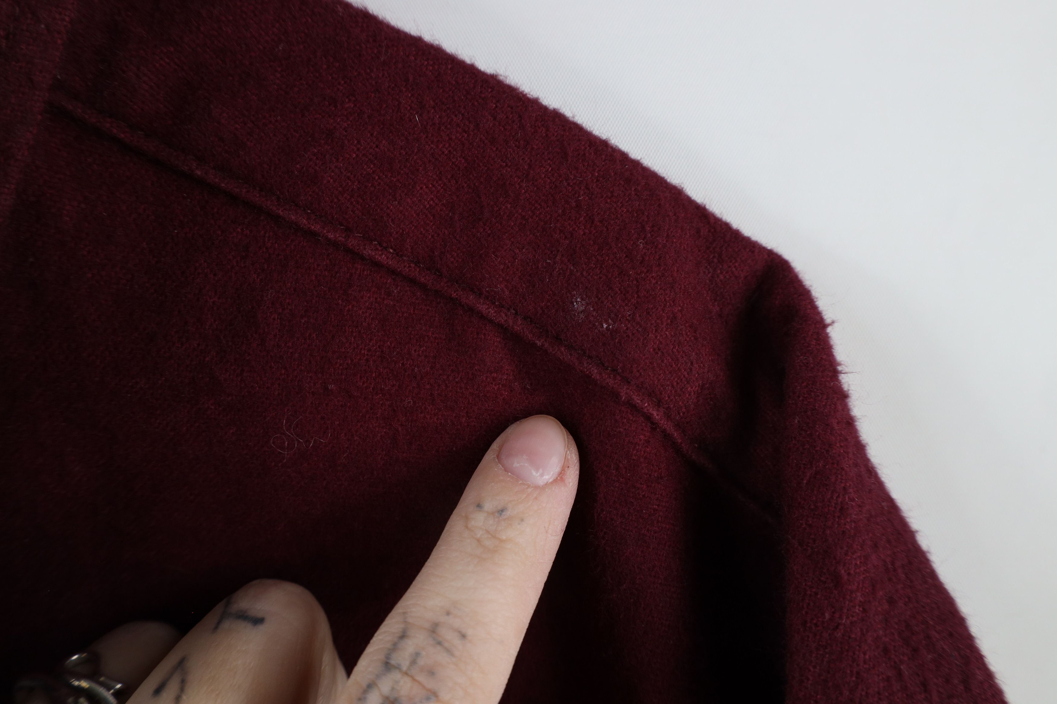 Eddie Bauer × Vintage Vintage 90s Eddie Bauer Chamois Cloth Collared Button Shirt Size US M / EU 48-50 / 2 - 4 Thumbnail