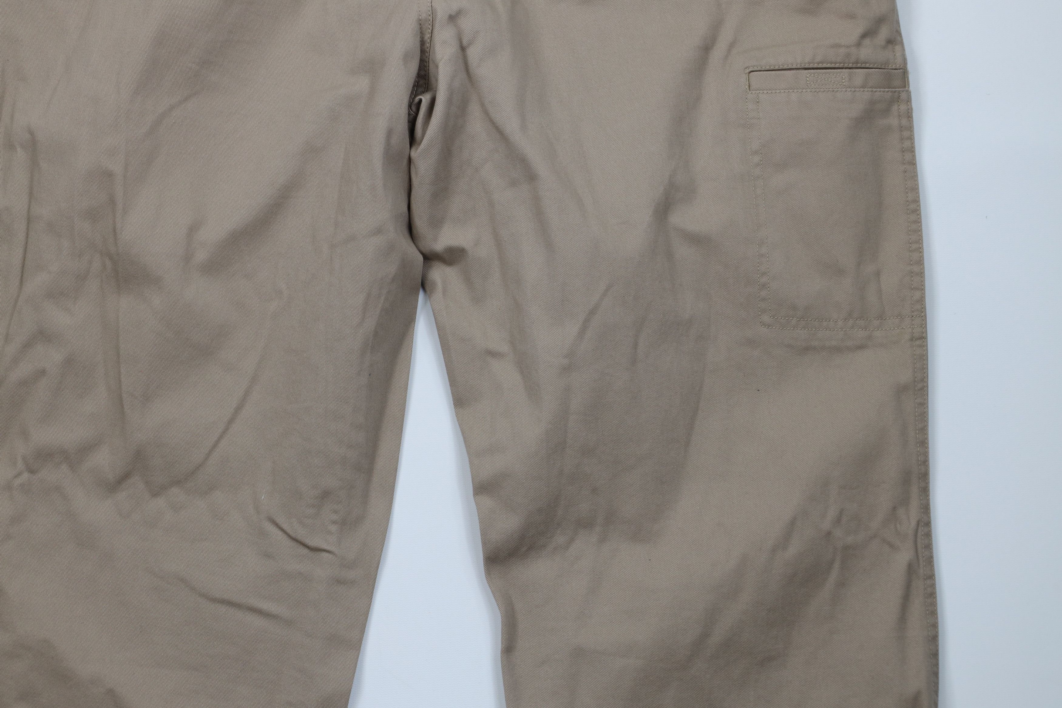 Duluth Trading Company Duluth Trading Co Front Belted Hiking Pants Beige Cotton Size US 36 / EU 52 - 11 Thumbnail