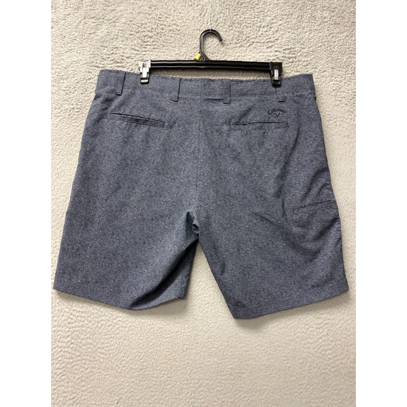 Callaway Callaway Men's Stretch Active Waistband Opti-Dri Shorts Caviar Gray 40 137-7 Size US 40 / EU 56 - 6 Thumbnail