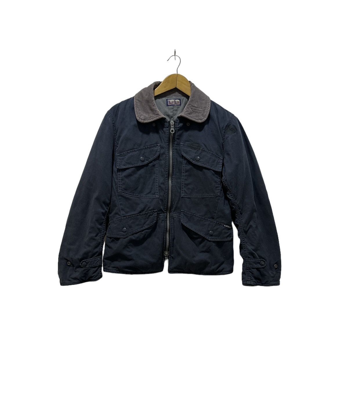 Blue Blue Japan Blue Blue Japan Padded Jacket Design 4 Pocket Design Size US S / EU 44-46 / 1 - 1 Thumbnail