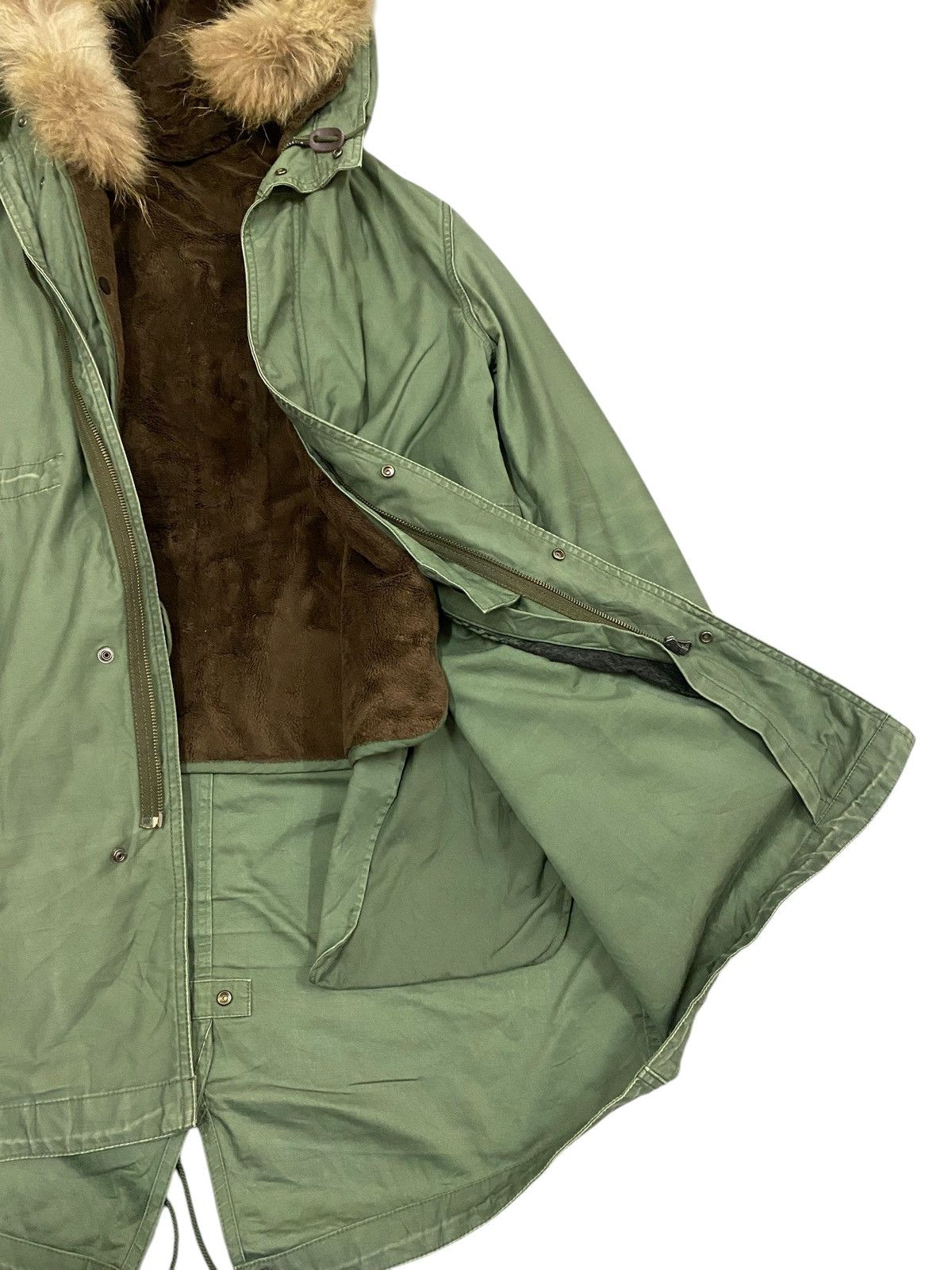 RAGEBLUE Rageblue Parka Fur Jacket Green Size US M / EU 48-50 / 2 - 5 Thumbnail