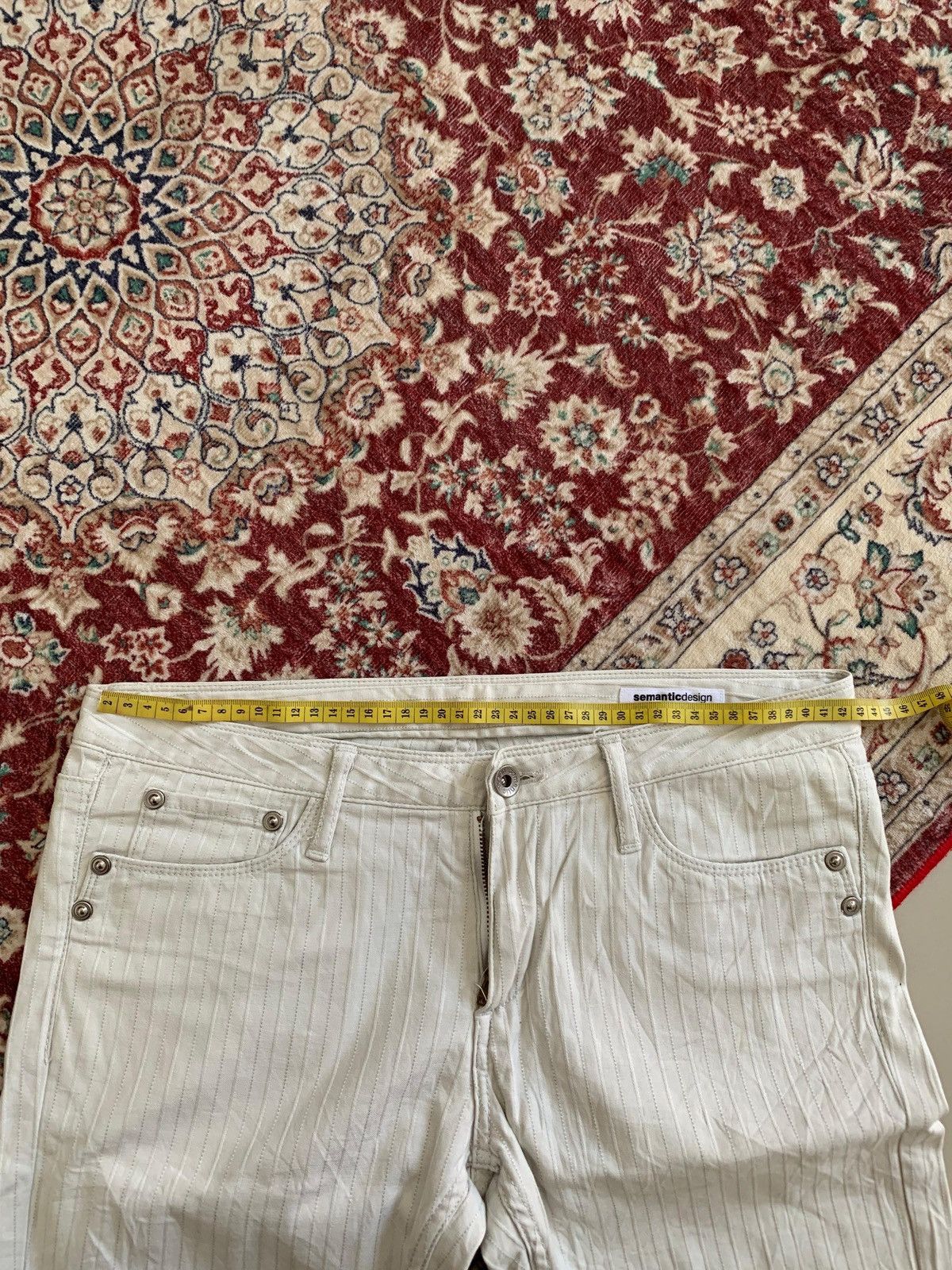 Japanese Brand Semantic design skinny Pants Size US 32 / EU 48 - 10 Thumbnail