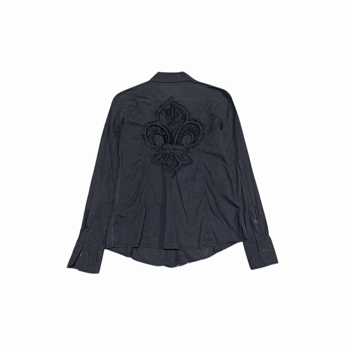 Japanese Brand 🔥Y2K Vintage Cook Jeans Fleur Shirt Black Goth Punk Size US S / EU 44-46 / 1 - 2 Thumbnail