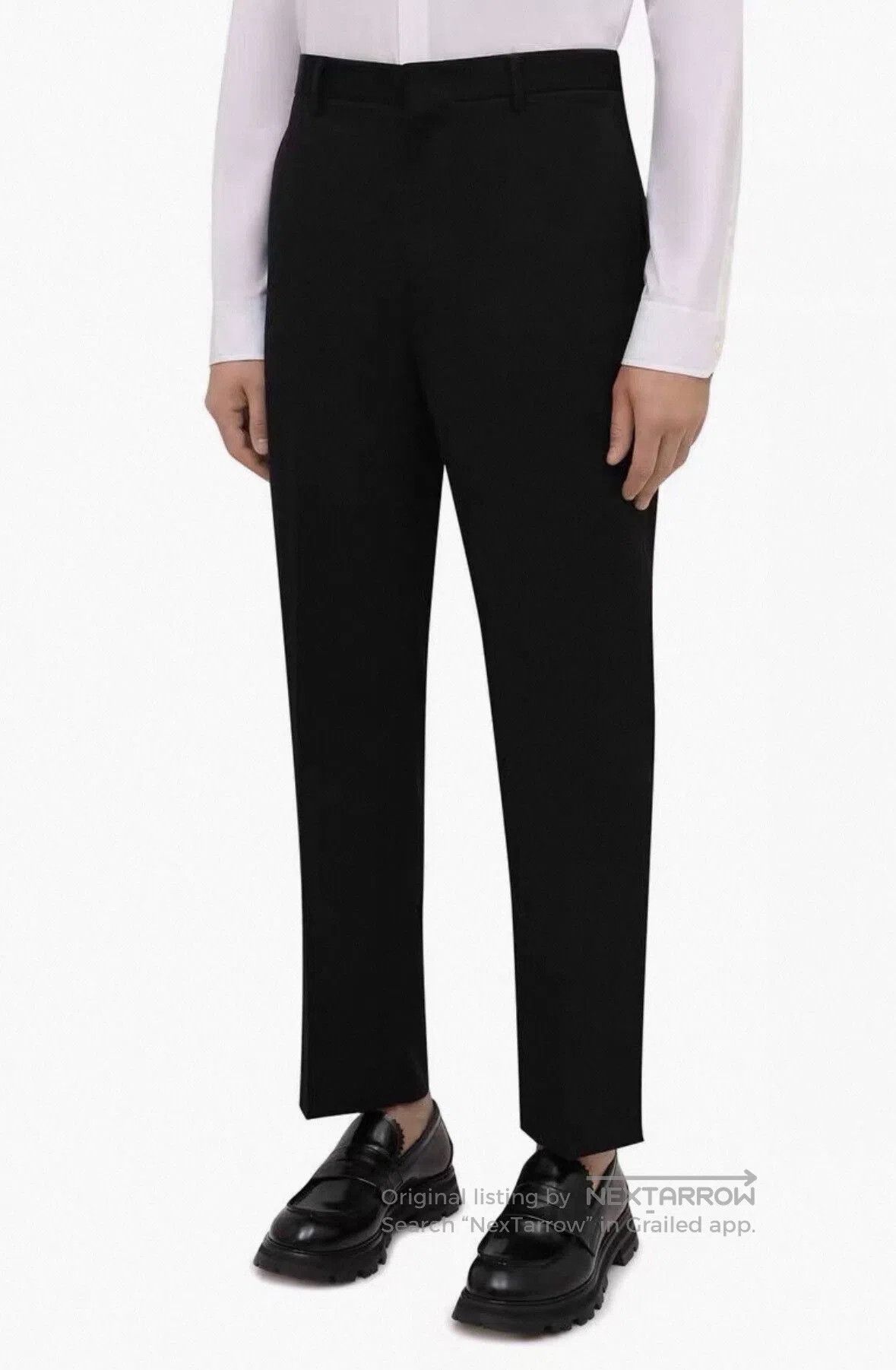 Valentino Valentino Black Straight. Size US 40 / EU 56 - 8 Thumbnail