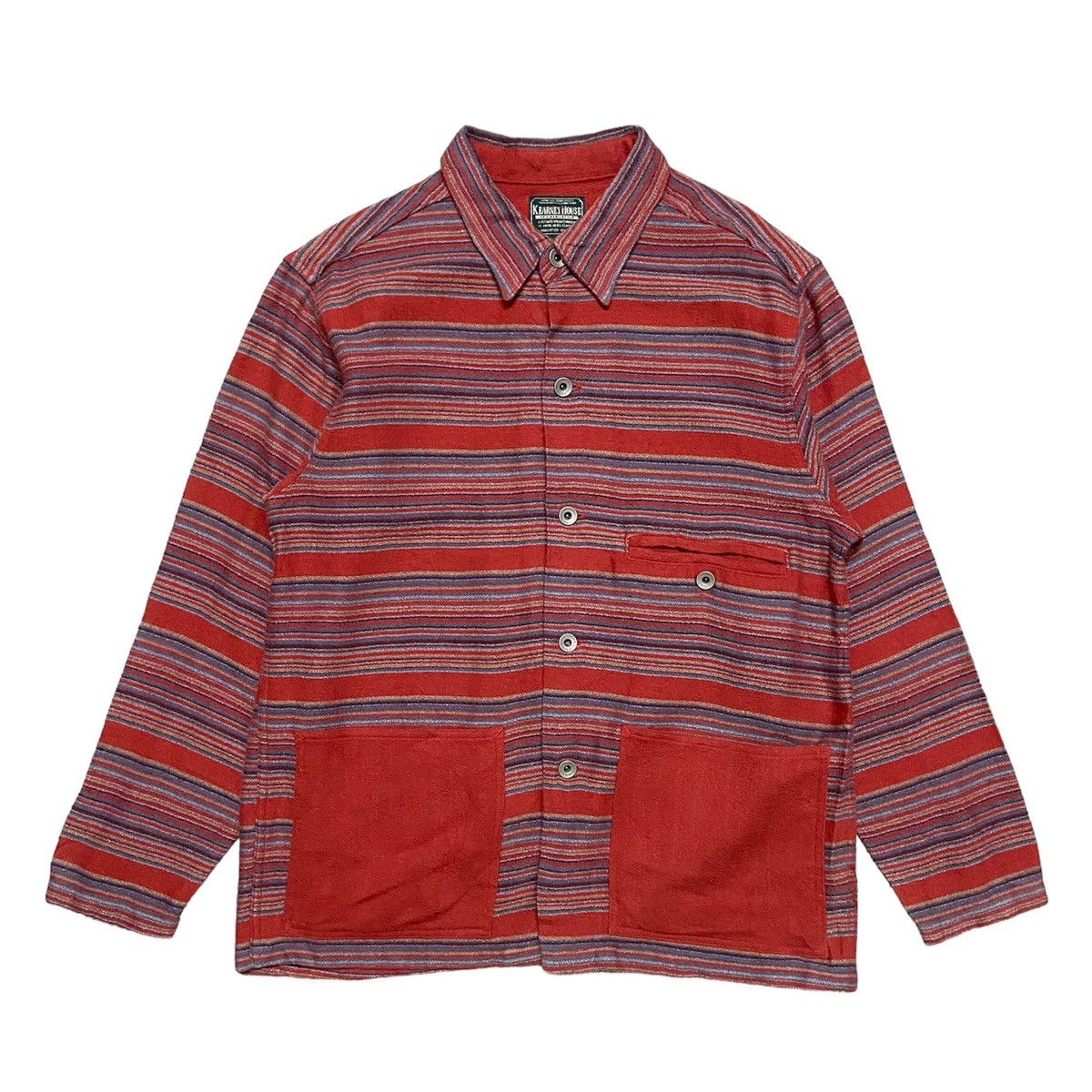 Designer × Japanese Brand Kearney House Denim Aria Dleece Flannel Size US M / EU 48-50 / 2 - 1 Thumbnail