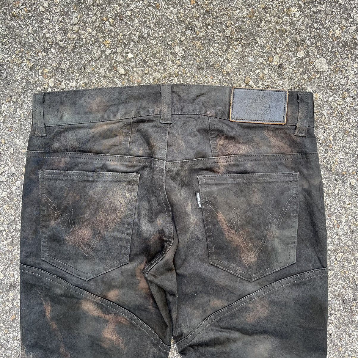 Tornado Mart RARE‼️ TORNADO MART Flare Tribal Printed Lace Up Bootcut GOA Size US 30 / EU 46 - 13 Thumbnail