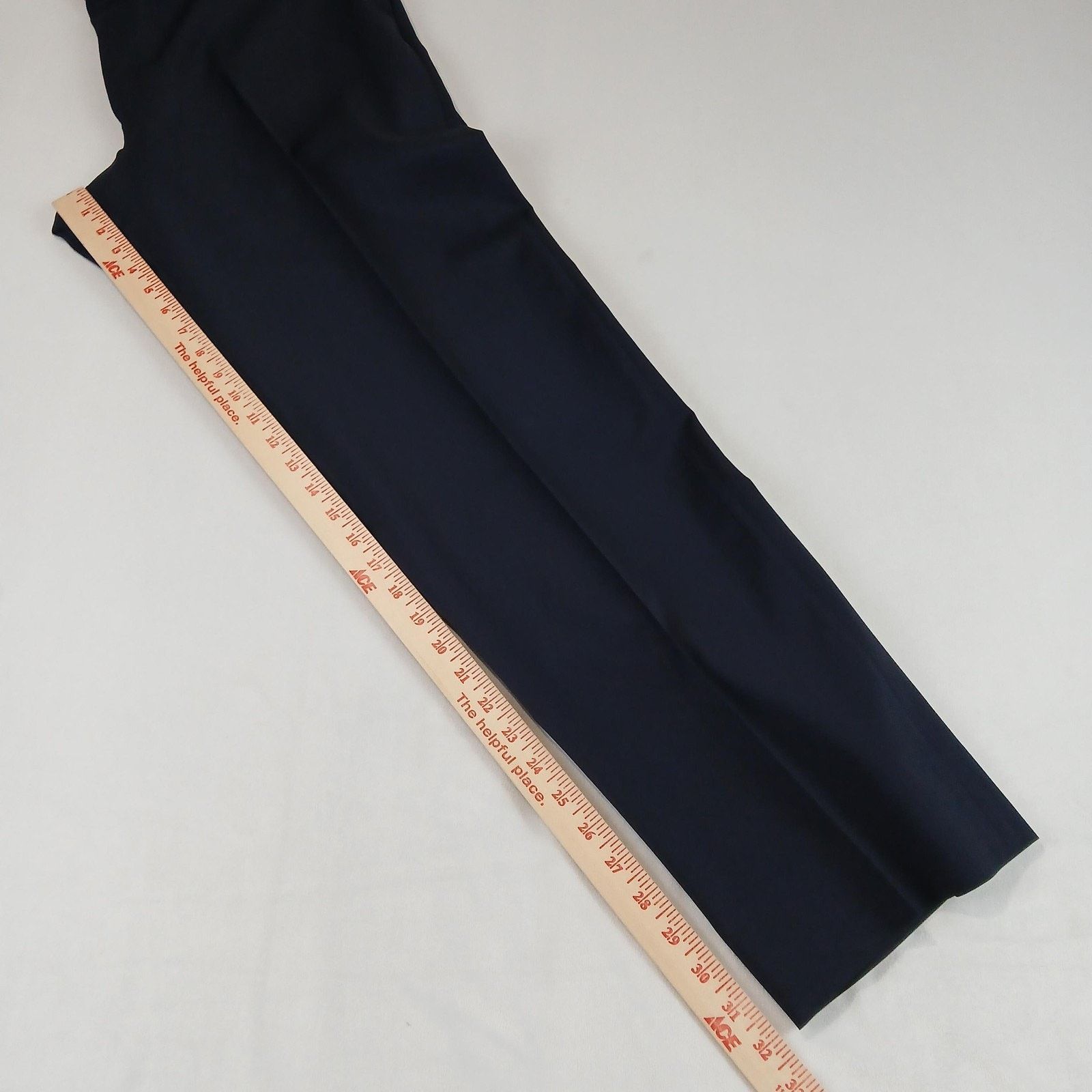 Ermenegildo Zegna Ermenegildo Zegna Cloth Suit Mens 46 Long 38x32 Navy Blue Size 46L - 22 Thumbnail