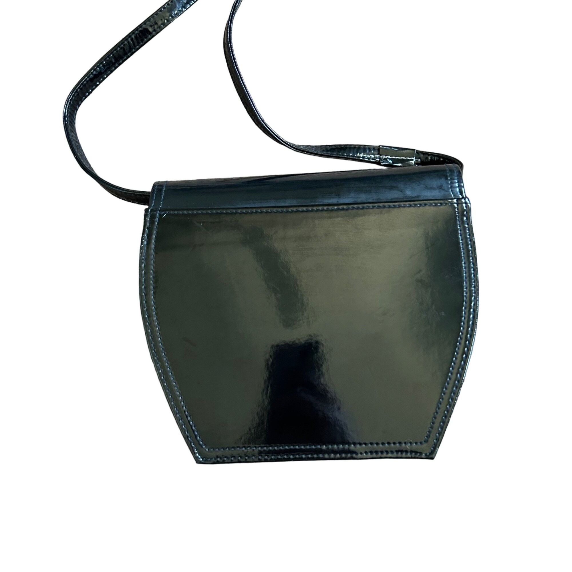 Vintage Vintage Y2K Black E-Spirit Crossbody Handbag Size ONE SIZE - 3 Thumbnail