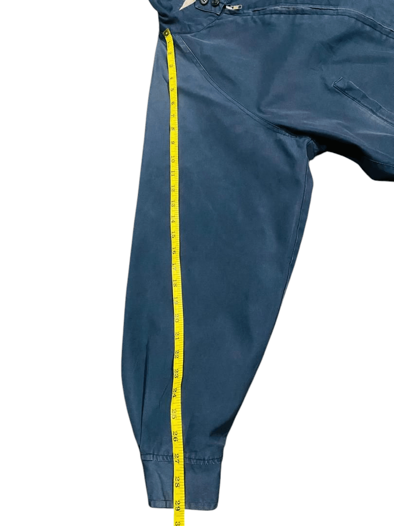 Asics × Vintage Vintage Asics Blue Washed Motorsport Lightweight Jacket Size US M / EU 48-50 / 2 - 9 Thumbnail