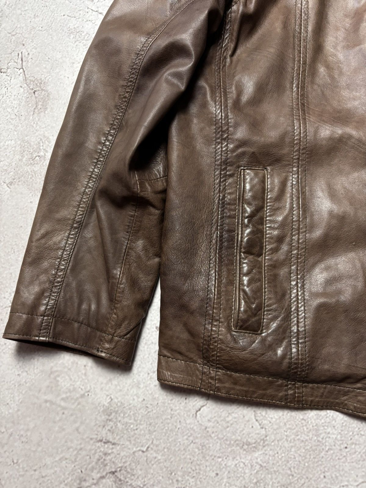 Milestone Milestone Urban Leather Jacket Genuine Lamb Leather Size US S / EU 44-46 / 1 - 6 Thumbnail