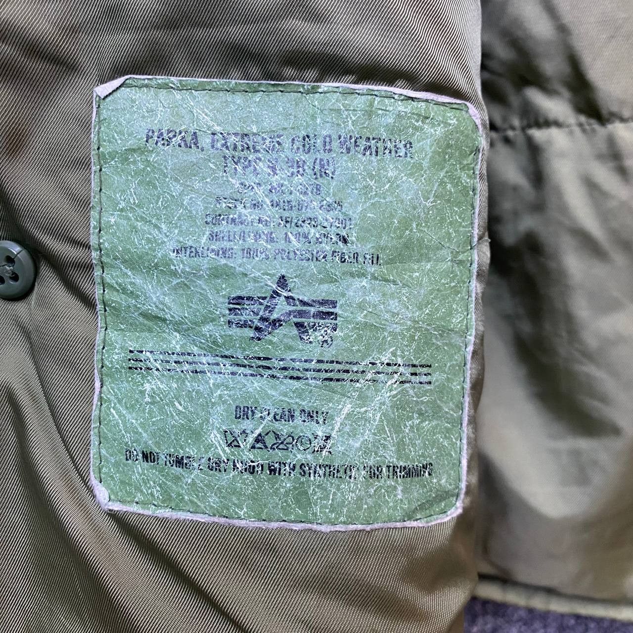 Alpha Industries × Vintage VINTAGE ALPHA INDUSTRIES SUNFADED HOODIE BOMBER MILITARY Size US S / EU 44-46 / 1 - 2 Thumbnail