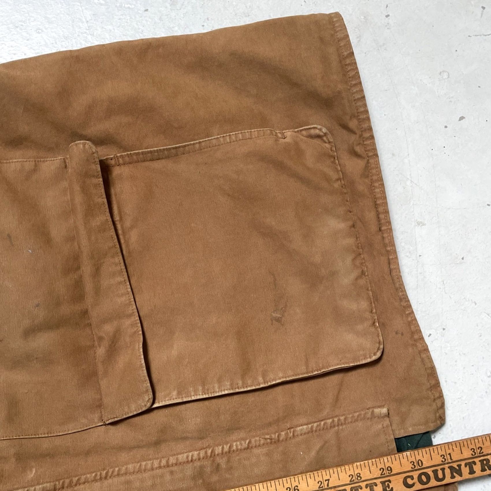Polo Ralph Lauren VINTAGE Polo Ralph Lauren Jacket Polo Sportsman Barn Ranch Leather Trim Jacket Made USA XL Mens Brown USA Rancher Distressed Workwear Chore Size US XL / EU 56 / 4 - 7 Thumbnail