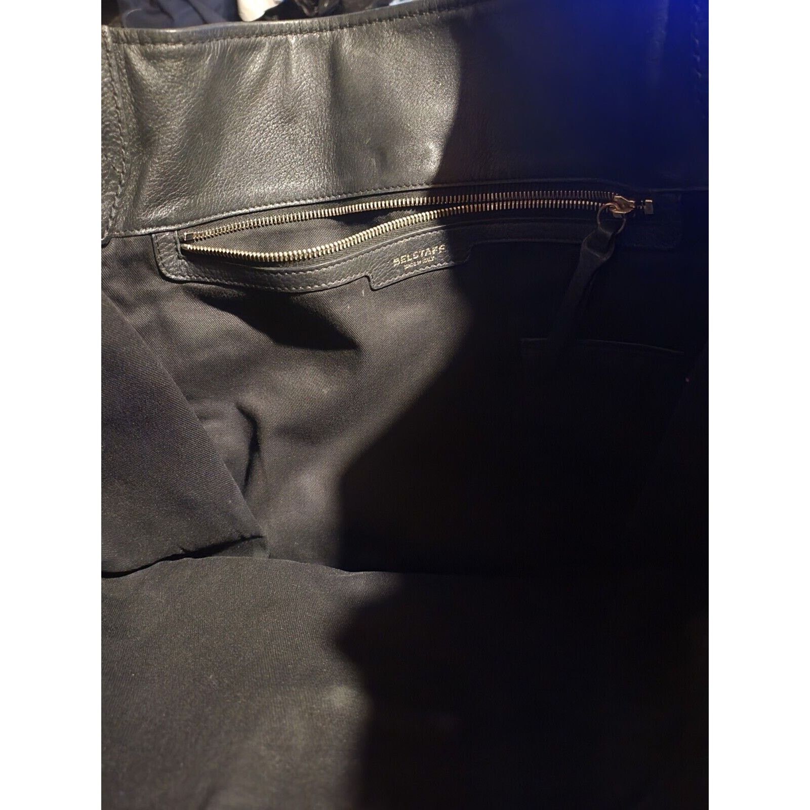 Belstaff Belstaff Nottingham Tote Leather Black Size ONE SIZE - 6 Thumbnail