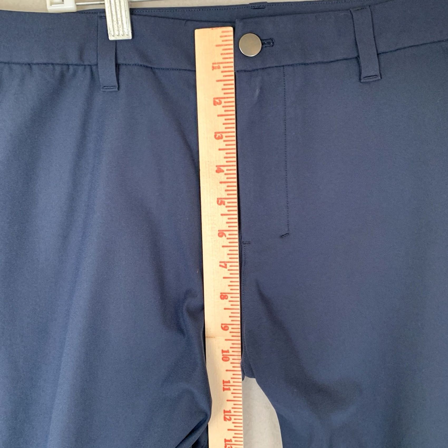 Lululemon Lululemon Pant Men 36 Blue Classic Fit Warpstreme Chino Tapered Zip Button Pockets Slimming Comfortable Size US 36 / EU 52 - 5 Thumbnail