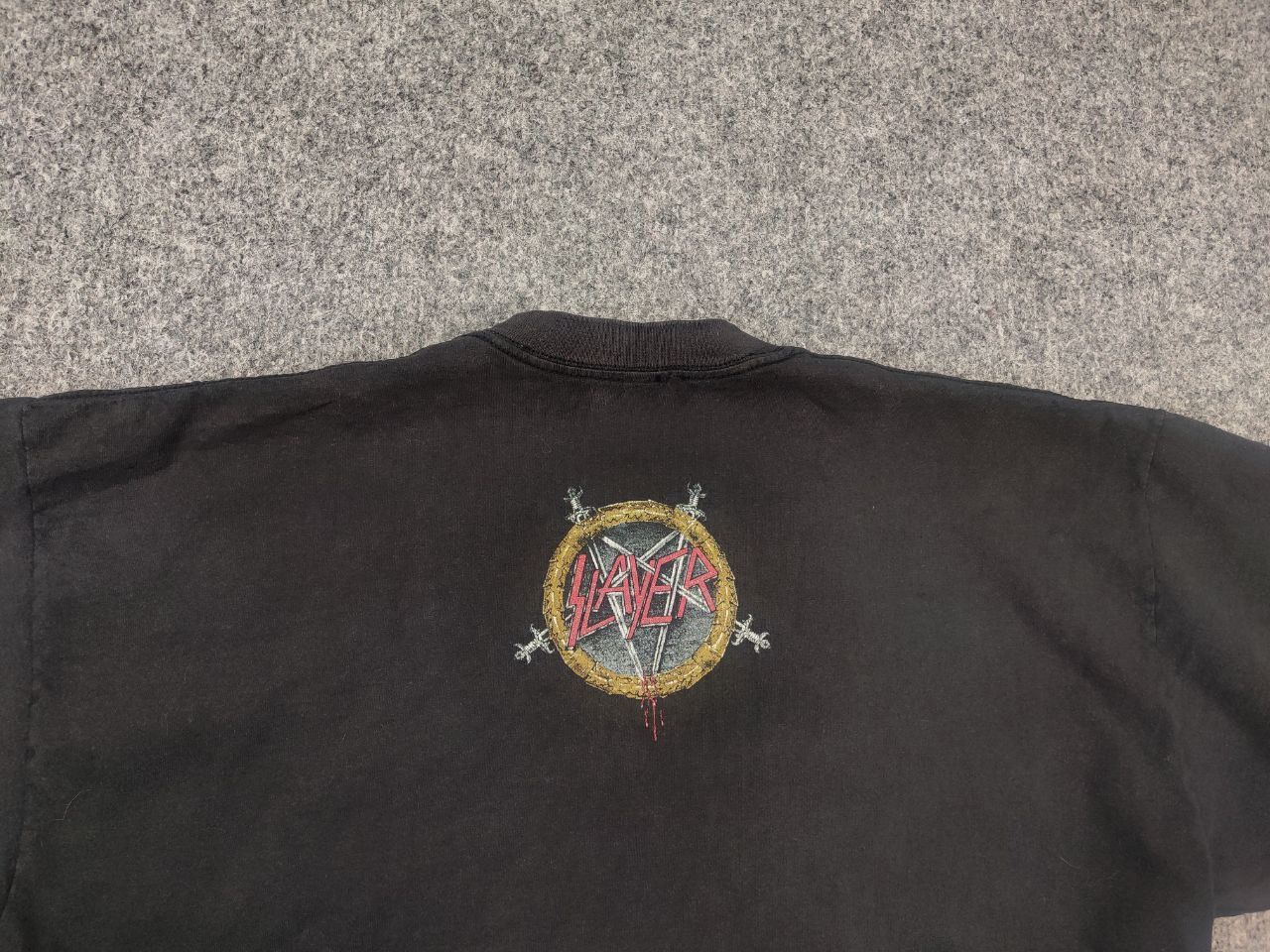 Band Tees Vintage Slayer 2003 Metal Rock Promo Band T-Shirt Y2K Tee Size US L / EU 52-54 / 3 - 12 Thumbnail