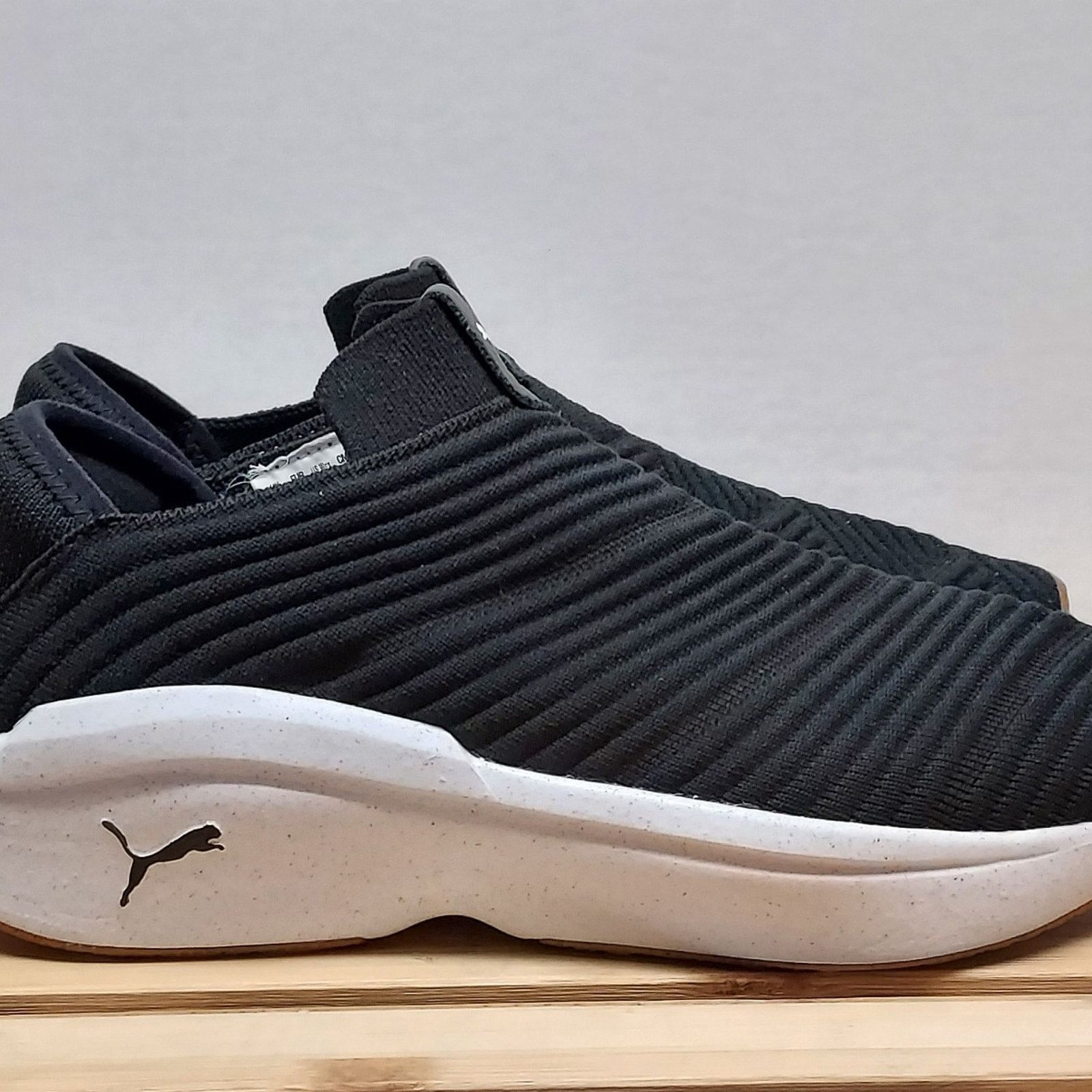 Puma Puma Womens | Black | Enlighten Slip On Sneakers Size 9.5 Size US 9.5 / IT 39.5 - 6 Thumbnail