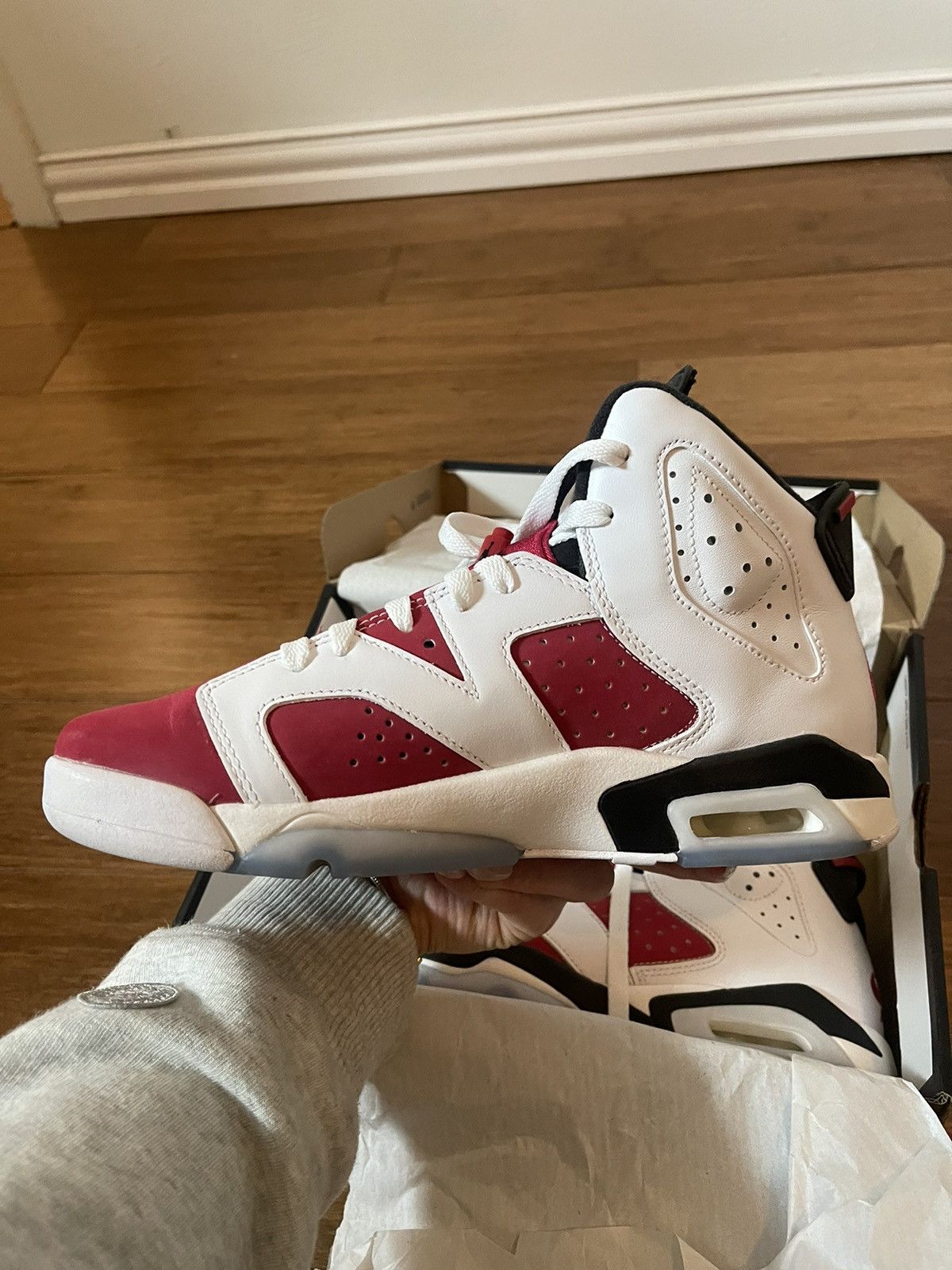 carmine 6 size 9