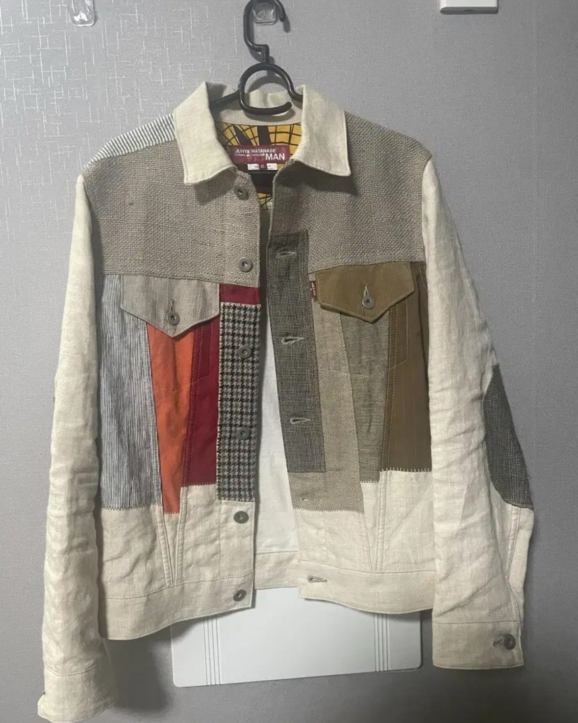 Comme des Garcons × Junya Watanabe × Levi's Junya Watanabe Patchwork Trucker Jacket Size US XS / EU 42 / 0 - 1 Thumbnail