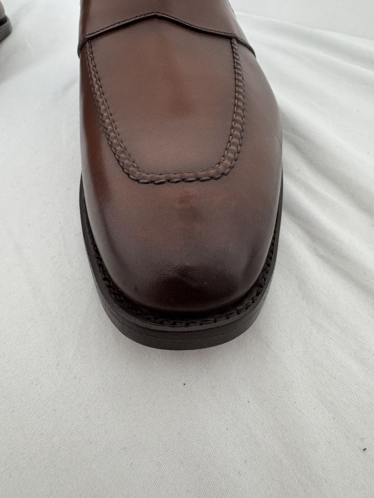 Ralph Lauren Purple Label Ralph Lauren Purple Label Meegan calfskin penny loafers Size US 10 / EU 43 - 9 Thumbnail