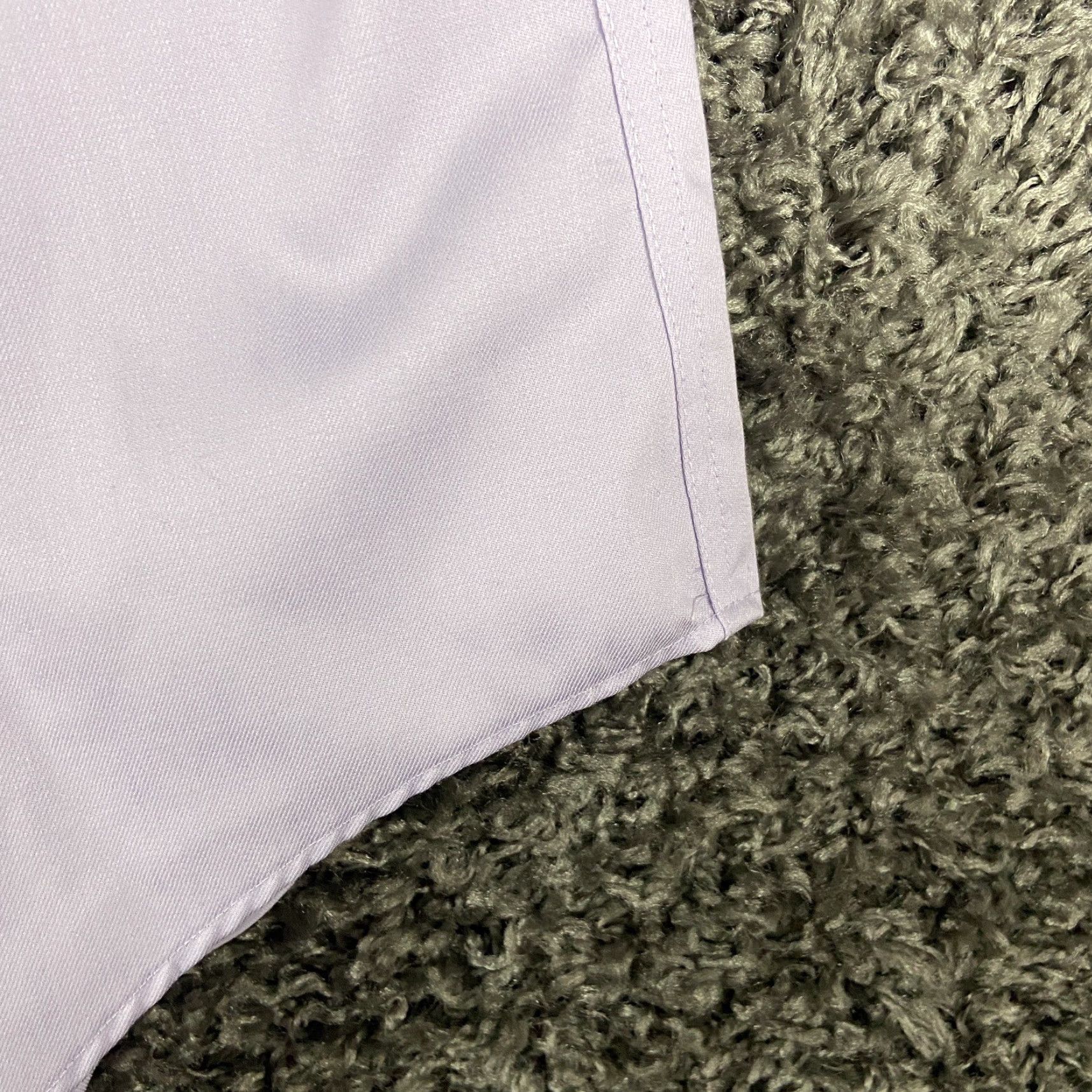 Calvin Klein Calvin Klein Dress Shirt Long Sleeve Men 18.5 34/35 Purple Mens Size 48R - 2 Thumbnail