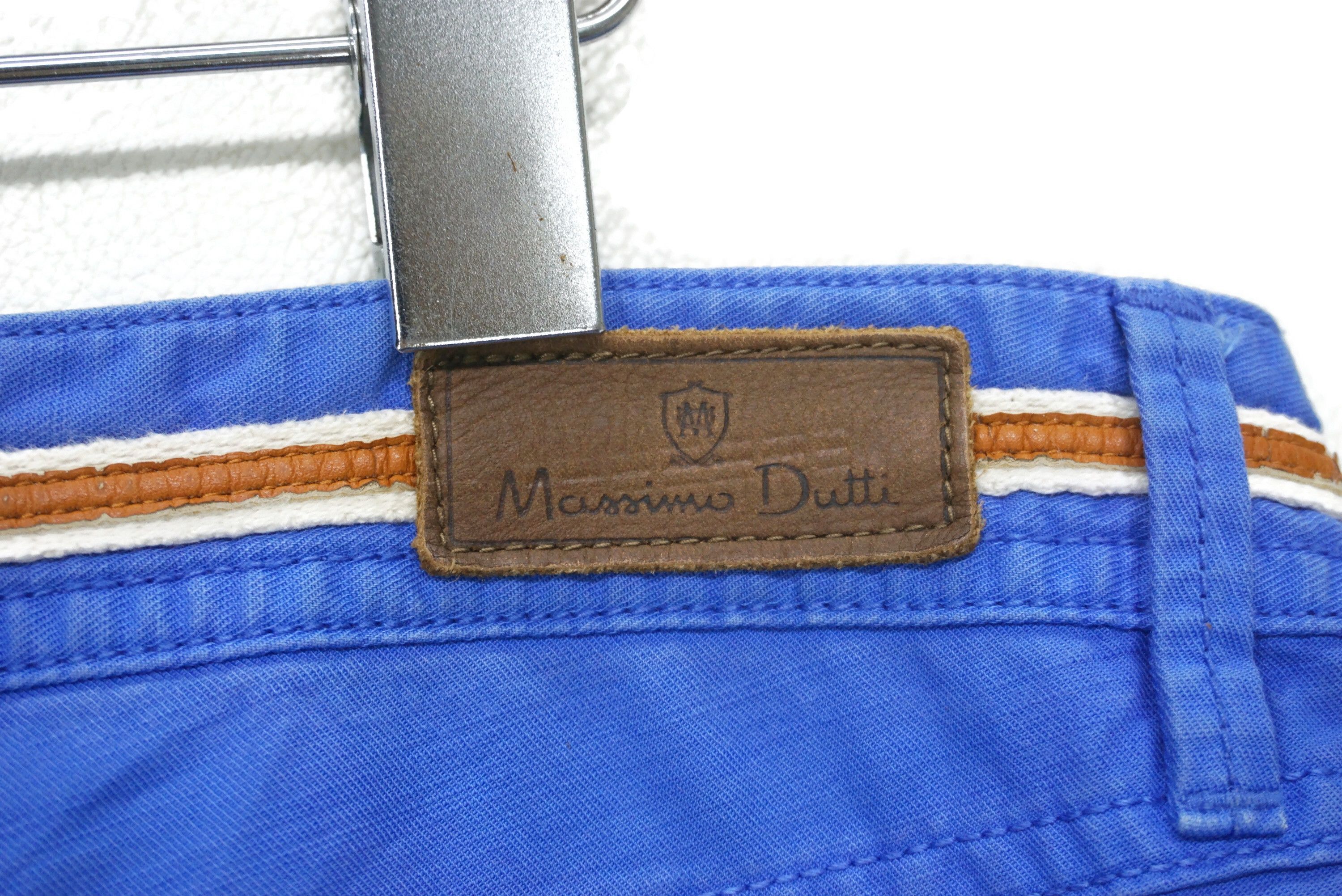 Massimo Dutti Mossimo Pants Size W36xL34 Straight Leg Blue Trousers Size US 36 / EU 52 - 10 Thumbnail